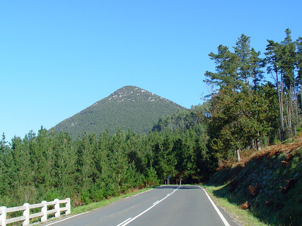 Monte Ereñozar en Vizcaia